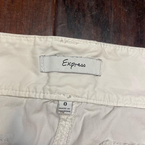 Express White Shorts - Picture 3 of 3